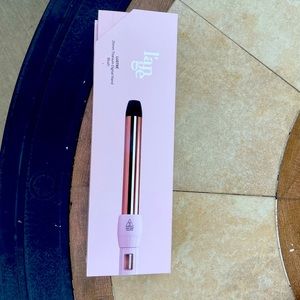 Lange hair 25mm Titanium digital wand Blush